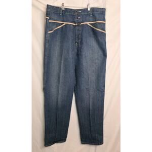 Vintage Marithe Francois Girbaud Jeans Men's 40M Blue Baggy Old School 40/34